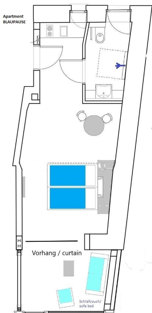 1463 Apartmenthaus Karlsruhe Zewnętrze zdjęcie